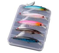 YUGSHNKFC Appâts durs flottants Crankbaits 6.8g, leurres | Appâts durs flottants 6.8g, appâts durs pour la pêche en eau salée, leurres pour truites, dorés et ménés