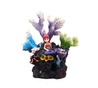 YUGSHNKFC Aquariums Landscape Resin Coral Sculpture Artificial Coral Fishtanks Decorations Landscaping Seamaids Model Figurine Resin Landscape for Fishtanks