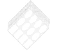 YUGSHNKFC Autocollants en Papier 120pcs pour Les Pots en Conserve Huile Essentielle Artisanat Maison Ont Besoin D'étiquettes d'emballage Cadeaux Noël