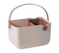 YUGSHNKFC Bac de rangement de bain résistant à l'eau avec fonction facile à nettoyer, parfait pour les maisons soignées et esthétiques, avec poignée en polypropylène