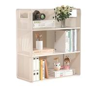 YUGSHNKFC Bibliothèque à plusieurs niveaux pour bureau, organiseurs de fichiers en métal, organiseurs de rangement de bureau, étagère de présentation multifonction