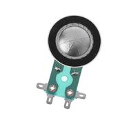 YUGSHNKFC Bobine de Tweeter à dôme métallique à Bords Noirs de 25, 4 mm pour Une clarté sonore et Une Conception esthétique supérieures pour Les projets de Barre de Son Twist sonore Haute fréquence
