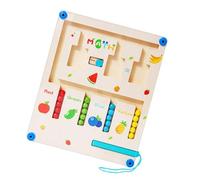 YUGSHNKFC Boîte De Perles Comptage Magnétique des Voyages avec Pratique des Opérations Et Fonctions Correspondance Forme Jouet d'apprentissage Voyage Portable