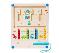 YUGSHNKFC Boîte De Perles Comptage Magnétique des Voyages avec Pratique des Opérations Et Fonctions Correspondance Forme Jouet d'apprentissage Voyage Portable