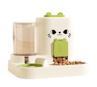 YUGSHNKFC Bol De Chien Chat Surélevé La Fuite Résistante À La Bouteille Consommation d'alcool Amovible Mangeur Métal Plat Espace Économise Conception Nourriture pour Animaux Compagnie Et d'eau