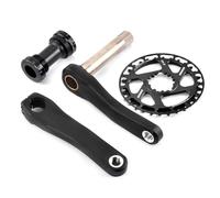 YUGSHNKFC Bouchettes Rond Légères Crankset Chairie De Chaîne en Aluminium Alloys Cranks Bike Part pour Améliorer L'efficacité du Vélo