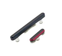 YUGSHNKFC Boutons latéraux en métal Volumes Touches d ' Alimentation, Red | Bouton latéral à haute réactivité, Volume, touche d ' alimentation pour téléphone, améliore la sensibilité des clics
