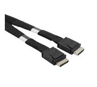 YUGSHNKFC Câble de données SFF8611 8i SFF8611 4ix2 pour centres de | Connexion efficace des interfaces SFF8611 8i interfaces SFF8611 4ix2, à bande passante élevée, postes