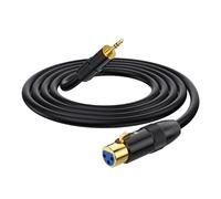 YUGSHNKFC Câble De Microphone 3 5 Mm Son 1/8 Pouce. Stéréo Mâle. Pour Sonner Le Microphone Pour Le Câble D'interconnexion Des Caméscopes