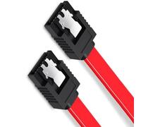 YUGSHNKFC Câble SatasIII Câble De Données 6Gbps Connecteurs Coudés À 7 Broches Loquets Verrouillage Fil Données Satas pour Serveurs PC Connecteurs Coudés À Broche Stockage