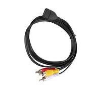 YUGSHNKFC Câble USB vers 3RCA mâle stable de 150 cm assurant une transmission audio et vidéo claire pour plusieurs appareils