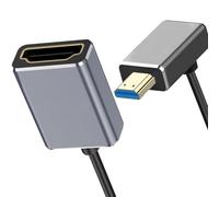 YUGSHNKFC Câble vidéo coaxial à vitesse rapide 8K60Hz, D male elbow | Câble adaptateur de caméra Coaxial prêt à l ' emploi 8K60Hz, prise en de la Transmission dynamique et douce à