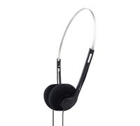 YUGSHNKFC Casque filaire 3,5 mm vintage réglable pour lecteur de musique ordinateur bandeau réglable casque léger