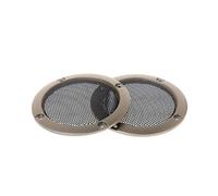 YUGSHNKFC Cercle De Protection en Maille d'acier De 3 Pouces Pièces De Rechange pour Haut-Parleur De Voiture Pièces De Qualité Stable Couverture D'accessoires D'apparence Vintage