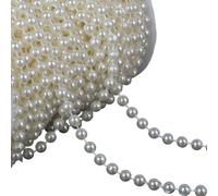 YUGSHNKFC Chaîne De Perles Artificielles pour Artisanat d'art Imitation pour Bouquets Bougies Décoration Mariage