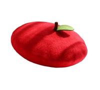 YUGSHNKFC Chapeau de fruit coiffant avec forme de capuchon rond, Red