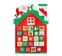 YUGSHNKFC Christmas Paper Snowman Advent Calendars 24 Day Countdowns Hanging Decoration Family Interactive Holiday Tradition Gift Holiday Countdowns Calendars Wall Decoration