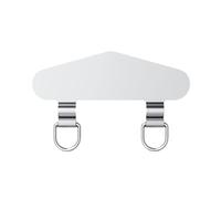 YUGSHNKFC Clip d'attache Téléphone Adapté Voyages Support Adhésif en Acier Inoxydable Double Crochet pour Les Activités Plein Air Transport Quotidien