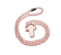 YUGSHNKFC Collier chapelet en perles de cristal à suspendre coloré pour décorations de fête de Noël, Cristal
