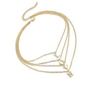 YUGSHNKFC Collier de cristaux avec détails de diamants | Accessoire de bijoux portable pour les femmes à la mode de tous âges, pour des occasions spéciales, usage