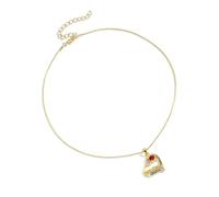 YUGSHNKFC Collier de cristaux avec détails de diamants | Accessoire de bijoux portable pour les femmes à la mode de tous âges, pour des occasions spéciales, usage