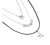 YUGSHNKFC Collier pendentif en forme de Y à la mode avec breloque étoile scintillante bijoux chérie pour les amoureux de la mode chaîne en Y bijoux de