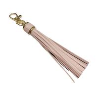 YUGSHNKFC Colorful Tassels Bag Accessory Eye Catching PU Leather Tassels Keyring Ornament Suitable for Various Bag Styles Fashion Item