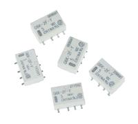 YUGSHNKFC Composant de Carte de Remplacement de Circuit G6K-2F-Y 5 V, pièce de à 8 Broches, boîtier Blanc, Paquet de 5 pour Les Applications de réparation de Cartes et Le Service électronique