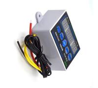 YUGSHNKFC Contrôleur De Température À Affichage LED À 3 Chiffres Thermostat Réglable 12V/220V avec 10A Régulateur De Température À Triple Affichage