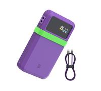 YUGSHNKFC Coque en silicone résistant aux chocs et câble de type C de 1,2 m pour une vitesse d'air de 0,15 mm, charge rapide de 240 W, rangement facile