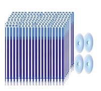 YUGSHNKFC De 4 stylos Gel effaçables à pointe d ' aiguille de 0.5mm, avec recharges et gomme, pour étudiant et adulte, prise de notes dans un journal