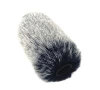YUGSHNKFC DeadCat Extérieur Fourrure Artificielle Vents Microphones Couvre Muff Pare-Brise Pare-Brise Filtre pour Rode Go II Microphones Manchon