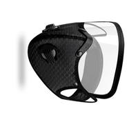 YUGSHNKFC Demi-masque de protection pour le visage avec filtre réutilisable