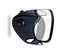 YUGSHNKFC Demi-masque de protection pour le visage avec filtre réutilisable