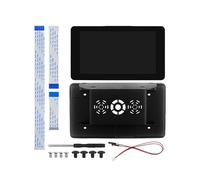 YUGSHNKFC Écran LCD interactif de 7 Pouces, 1024x600, Installation Facile, Remplacement pour Carte de développement 5 4B 3B +, écran LCD