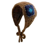 YUGSHNKFC Élégant bandeau en tricot pour femme avec cache-oreilles pour camping, photo, automne et hiver