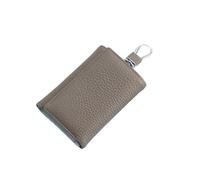 YUGSHNKFC Élégant Boîtier Clé Portefeuille Carte En Cuir PU Avec Clés En Métal Crochet À Bandoulière Courte Pour Hommes Femmes Case Clé