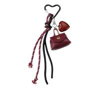 YUGSHNKFC Élégant Coeur Des Glands Des Arcs Porte-clés Charme D'ornement Pour Sacs À Main Décoration Intérieure Voiture