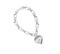 YUGSHNKFC Elegant Retro Heart Pendant Collier Alliage Jewelry Anniversaire Music Lovers Creative Collarbone Chain Gift Collier for Couples