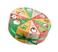 YUGSHNKFC Empty Gift Wrapping Boxes Holiday Craft Box Advent Calendar Cardstock Christmas Decoration Storage Case Customizable Advent Calendar Storage Box