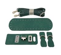 YUGSHNKFC Ensemble de sac à main tendance avec cuir synthétique pratique et matériel élégant pour femme, ensemble de loisirs créatifs en cuir synthétique prêt à offrir, Vert, One Size