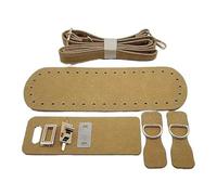 YUGSHNKFC Ensemble de sac à main tendance avec cuir synthétique pratique et matériel élégant pour femme, ensemble de loisirs créatifs en cuir synthétique prêt à offrir, kaki, One Size