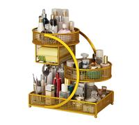 YUGSHNKFC Étagère de comptoir en métal robuste pour ranger les produits cosmétiques sans assemblage nécessaire
