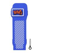 YUGSHNKFC Étui de protection avec jouet rotatif pour appareil photo Pocket 3 - Résistant aux chocs et légers - Protection intégrale - Découpes précises, Couleur bleue.