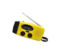 YUGSHNKFC Exigence Portable Générateur De Radio-Main Alarme Météo NOAA avec Lampe De Poche À LED pour Le Camping Randonnée Portable Emergencée