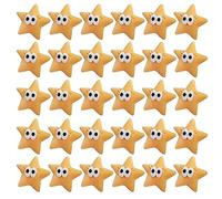 YUGSHNKFC Faites Briller Vos Travaux Manuels avec 30 Adorables Étoiles en Résine À Plat.