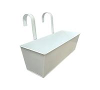 YUGSHNKFC Grands pots de fleurs à suspendre pour balcon ou terrasse - Jardinière d'intérieur pour fleurs de style campagne - Pot de fleurs à suspendre pour l'extérieur