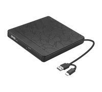 YUGSHNKFC Graveur De Disque Multifonction avec Lecteur Carte Mémoire Et Technologie Correction D'erreurs pour Les Créateurs Multimédia Graveurs Disque Portables avec Emplacements pour Cartes