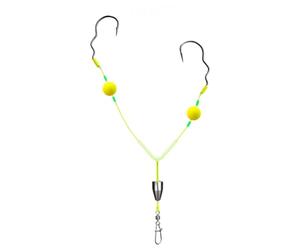 YUGSHNKFC Hameçon de pêche résistant à la avec Protection en Nylon renforcé et Plusieurs Profondeurs pour la récupération à Travers la Structure des Plates-Formes de pêche rebondissantes sans accroc