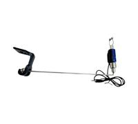 YUGSHNKFC Indicateurs d ' Alarme de Morsure de Ligne de Canne à pêche, avec Clip de Canne à Rapide, Bras en métal, Outil de Configuration de lac et de rivière de 17 cm pour Les pêcheurs